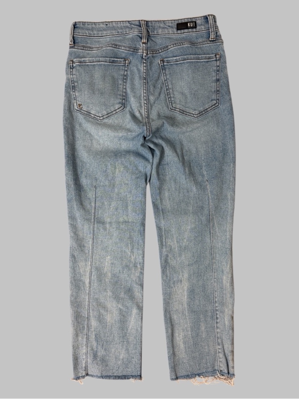 Kut From The Kloth Reese High-Rise Fab Ab Ankle Straight Jeans - Picture 3 of 7